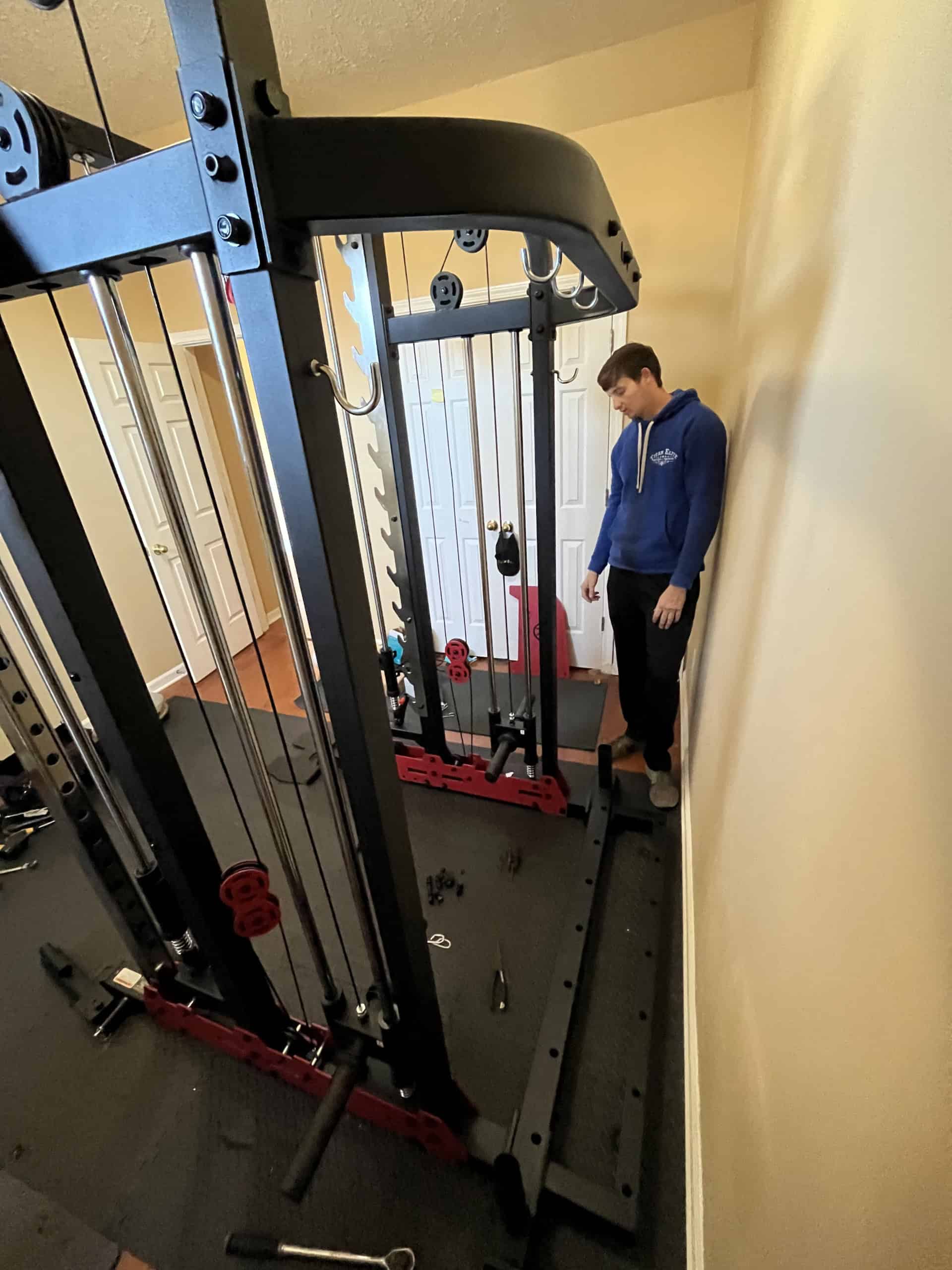 Movers transporting weight equipment in Collierville, TN